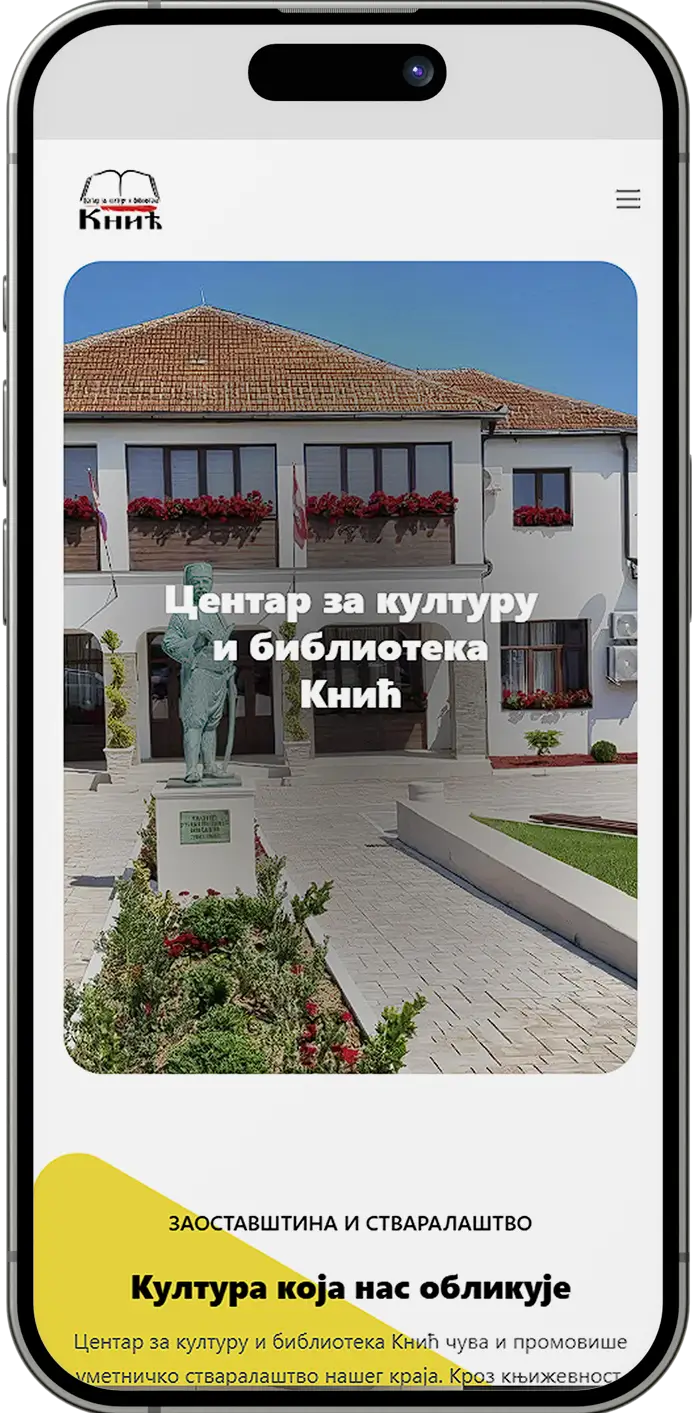 Centar za kulturu knic mob 01