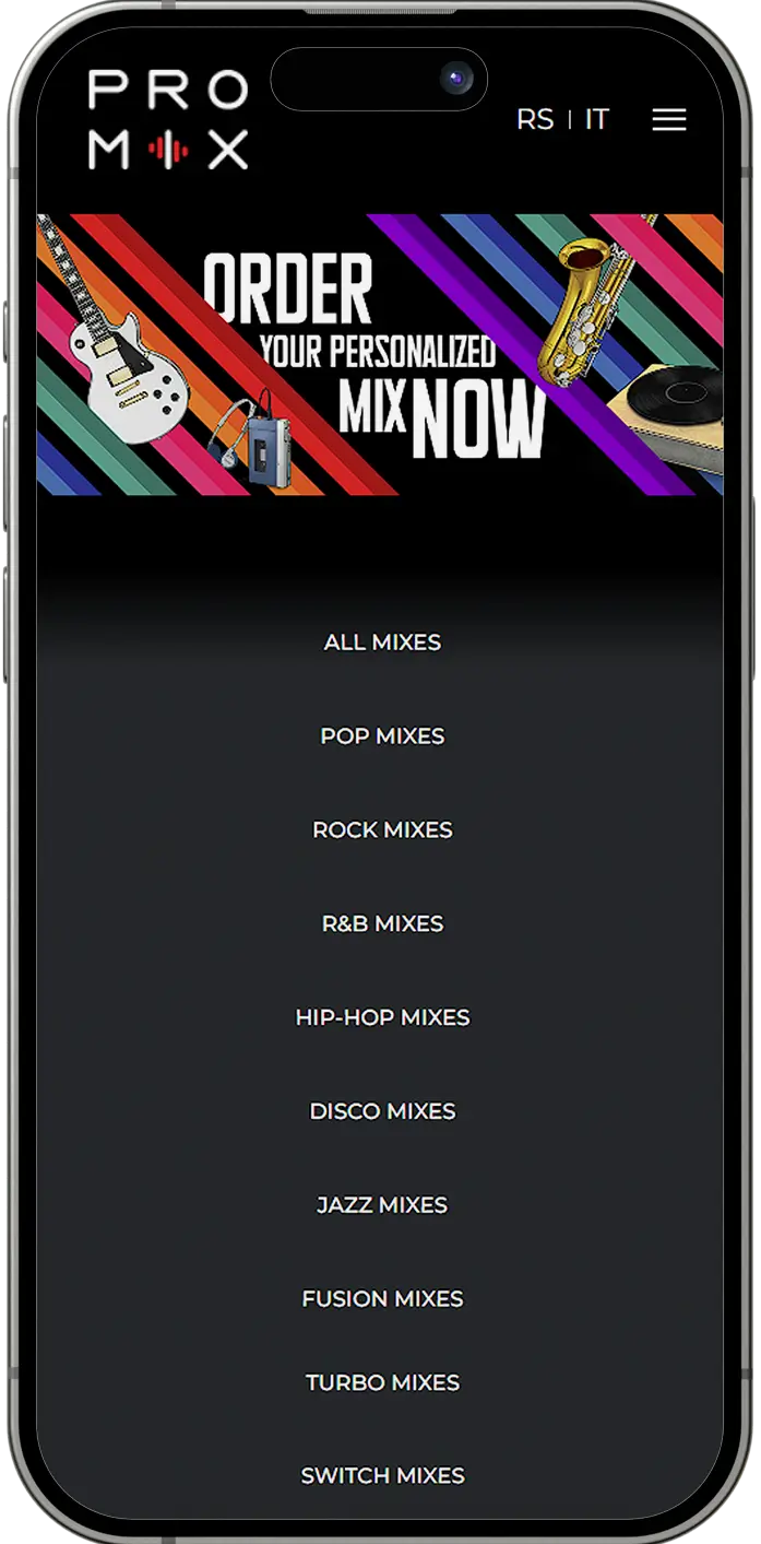 Promix Studio – Mobilno iskustvo 1
